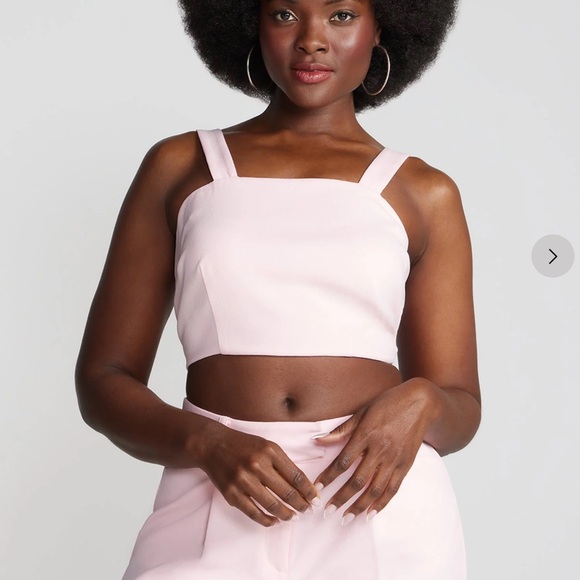 New York & Company Tops - NEW Pink Crop Top